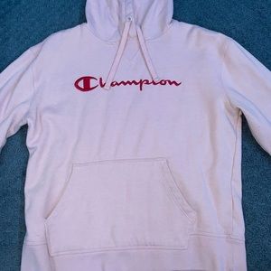 Pink and Red Women’s Champion Hoodie